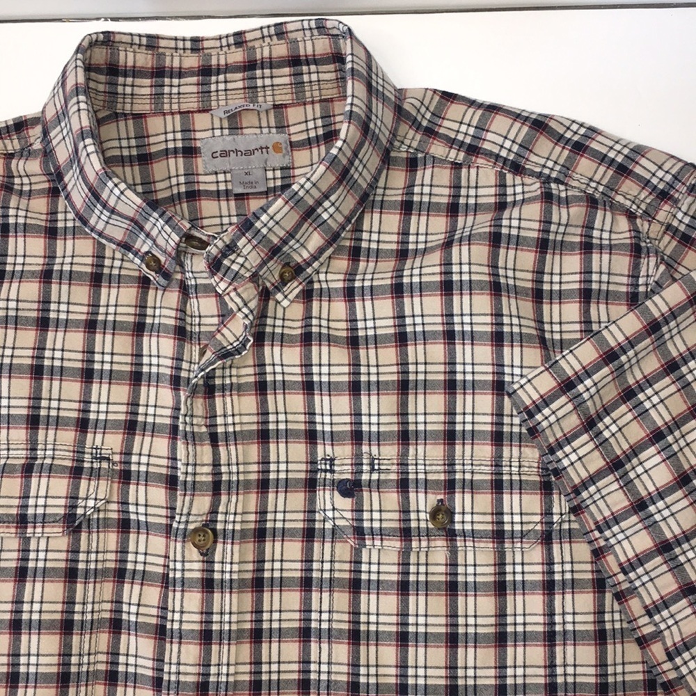 Carhartt mens short sleeve shirt size XL